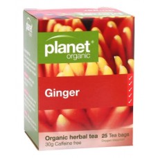 Planet Organic Ginger Tea 25pk